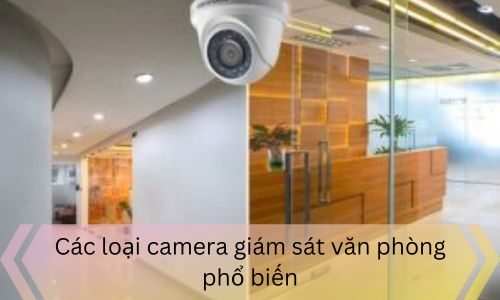 Các loại camera giám sát văn phòng phổ biến