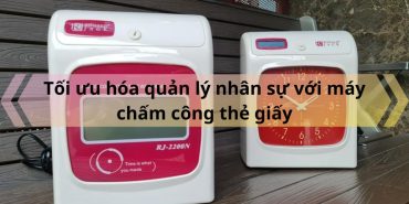 may cham cong the giay